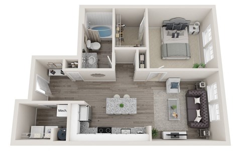 a 2 bedroom192 sq ft floor plan  950 sq ft